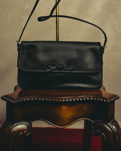 "BALENCIAGA" 2020's Bow detailed satin shoulder bag