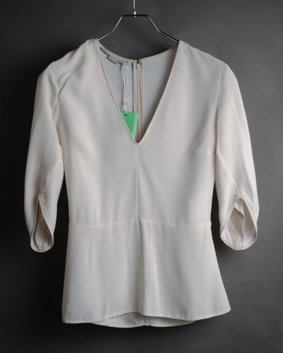 “Stella McCartney” 2020’s Sculptural peplum top
