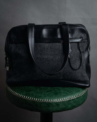 “PRADA” 1998-2003 Felt and gomma duffle bag