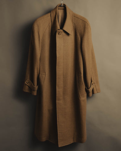"Christian Dior" 80's-00's Classically tailored balmacaan coat