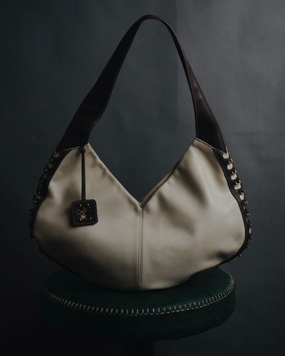 "LOEWE" 00’s lace-up nappa leather hobo bag