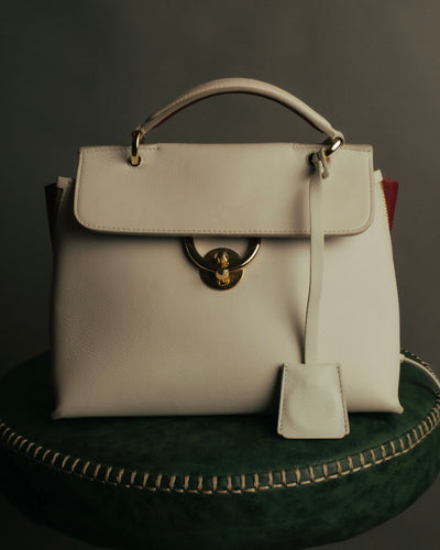 “Salvatore Ferragamo” 2013-2018 gancini bicolor top handle bag