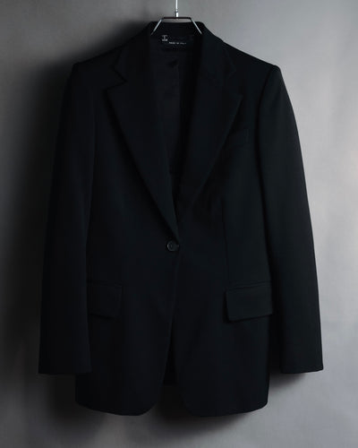"GUCCI" 00’s Sharp tailored stretch wool jacket