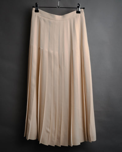 “CELINE” 2019-2023 Minimal pleated skirt