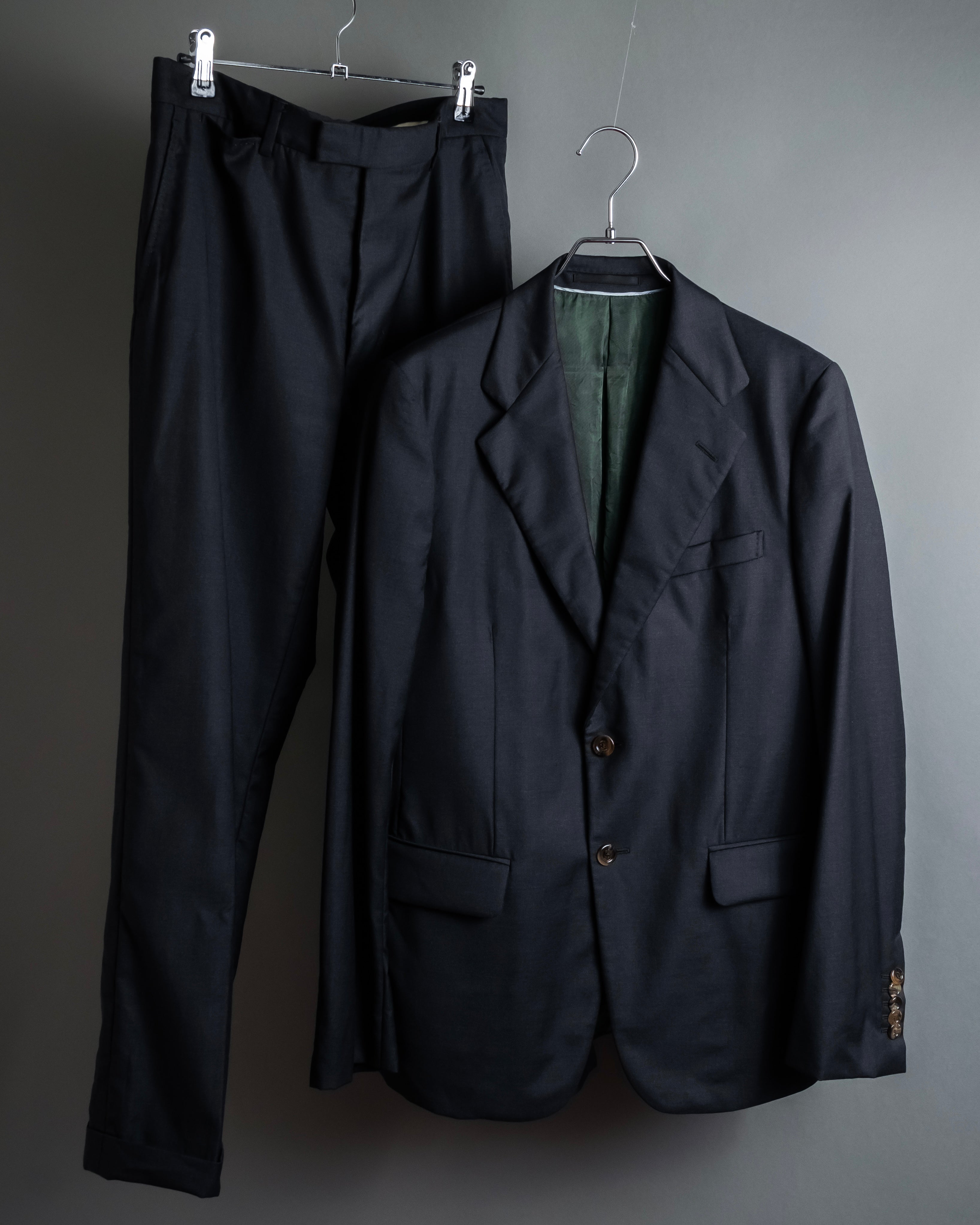 GUCCI (グッチ) - メンズ スーツ セットアップ - ネイビー - 7-46R