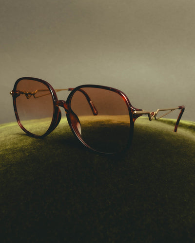 "Christian Dior" 80's-90's Oversized butterfly sunglasses