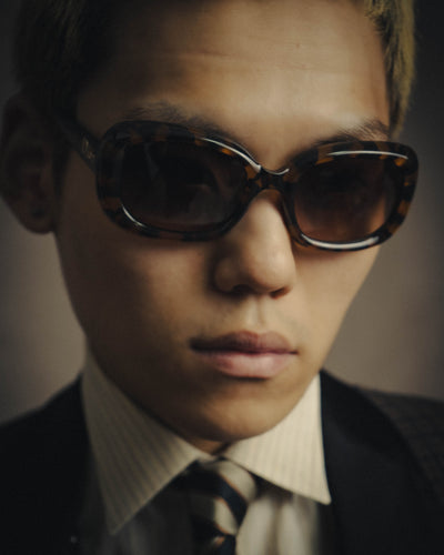 -SPECIAL- "Christian Dior" 90's Tortoiseshell oversized square sunglasses