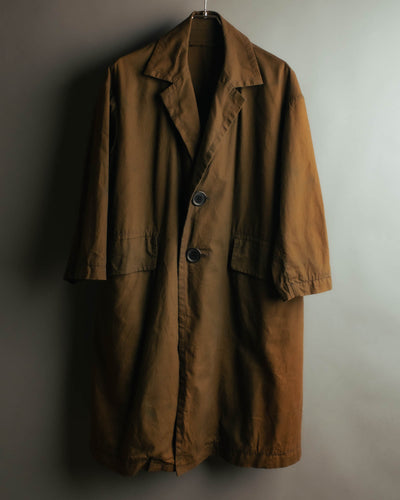 "COMME des GARÇONS" 2010's Relaxed cotton long coat