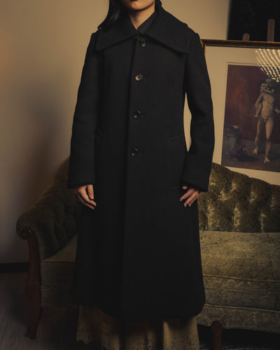 –SPECIAL– “JUNYA WATANABE” 06AW Sculptural twisted-collar wool long coat