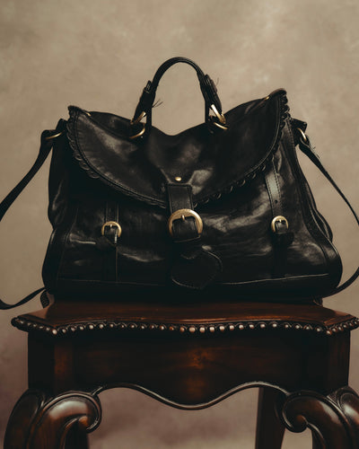 "SEE BY CHLOÉ" 00's-10's Soft black leather shoulder bag