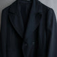 "Y's" Peak lapel double breasted morning coat