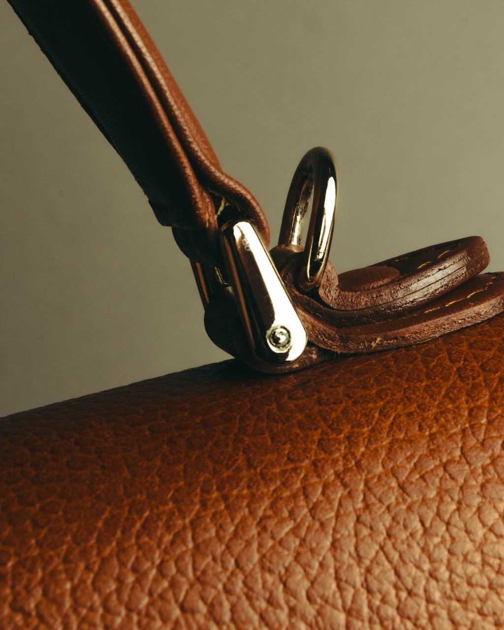 "Burberrys" 80's-90's Structured top handle handbag