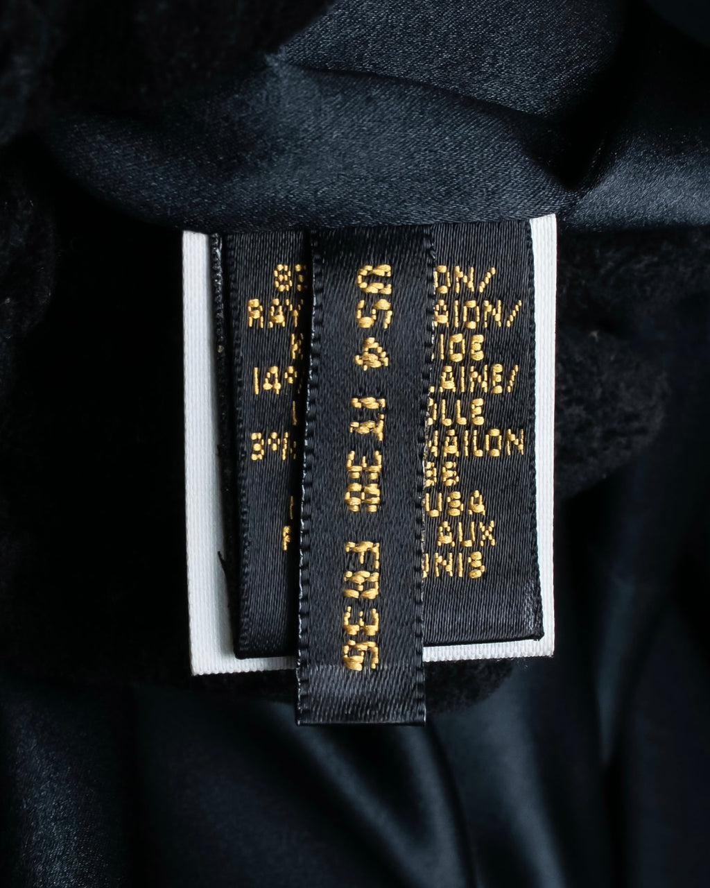 "DKNY" Asymmetrical design woven tailored jacket