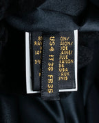 "DKNY" Asymmetrical design woven tailored jacket