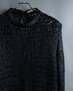 "BALENCIAGA" Cotton special low gauge summer knit