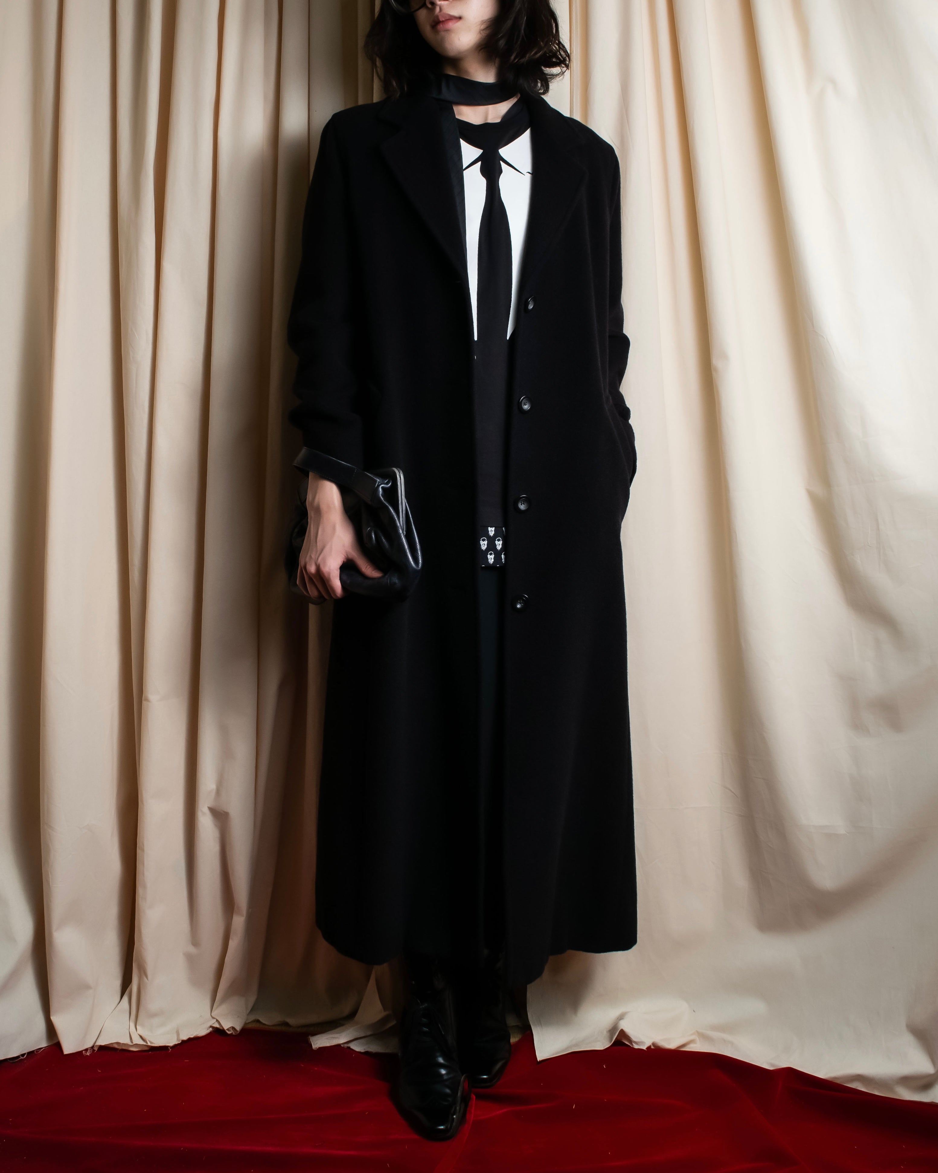 "John Galliano" Tie motif trompe l'oeil design pullover