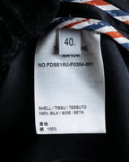 "THOM BROWNE" Shiny long hidden button shirt