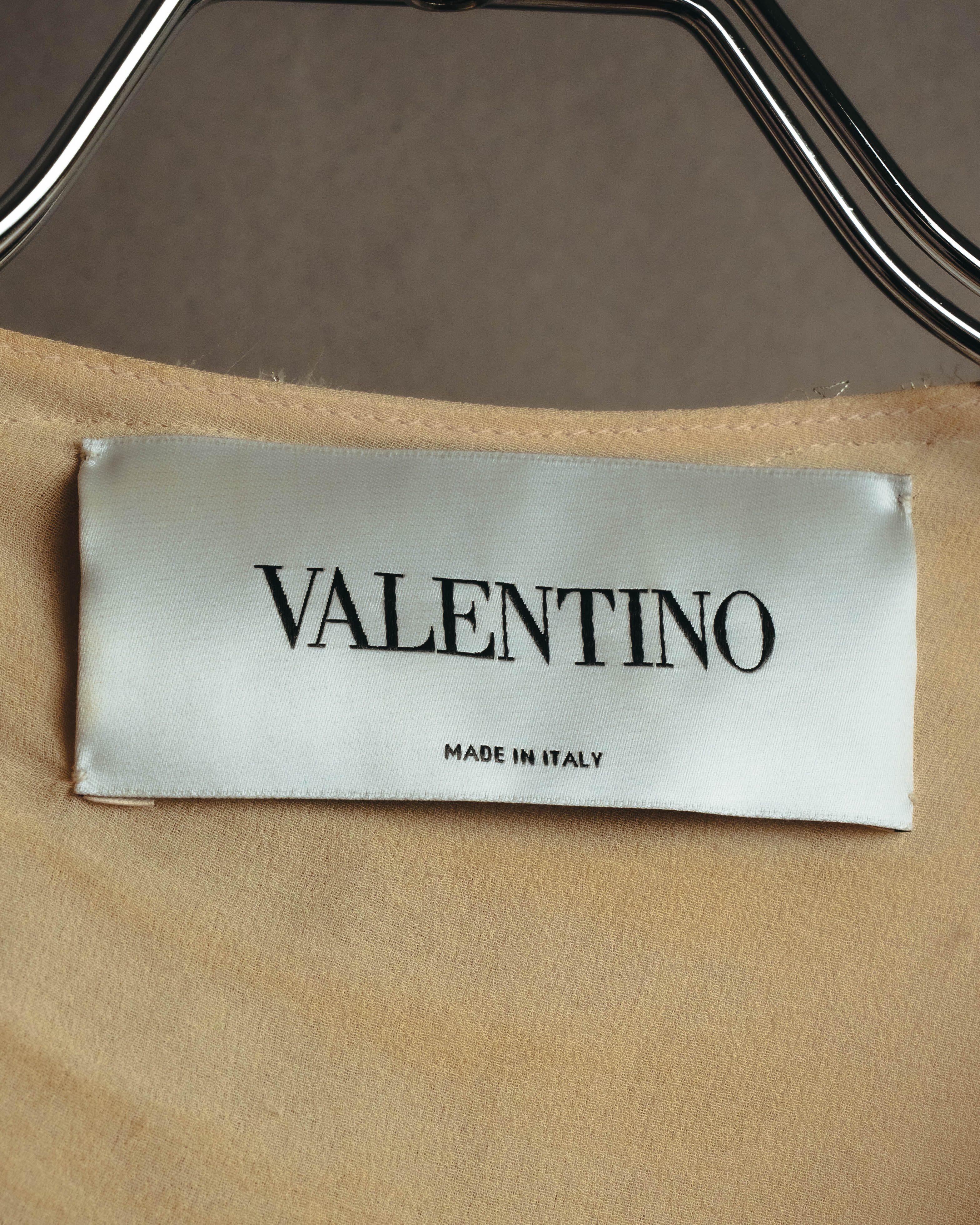 –SPECIAL– "VALENTINO" 00's-10's Embellished lace cocktail dress