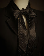 –SPECIAL– “SAINT LAURENT PARIS”
2013-2016 Studded silk ribbon tie