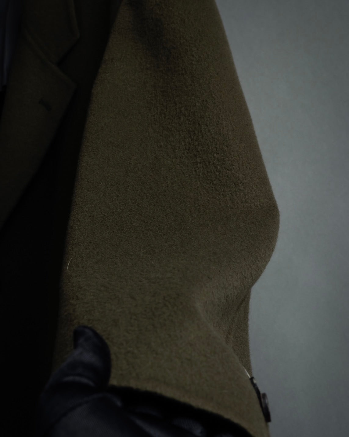 "Christian Dior" Single-breasted 100% cashmere chester coat