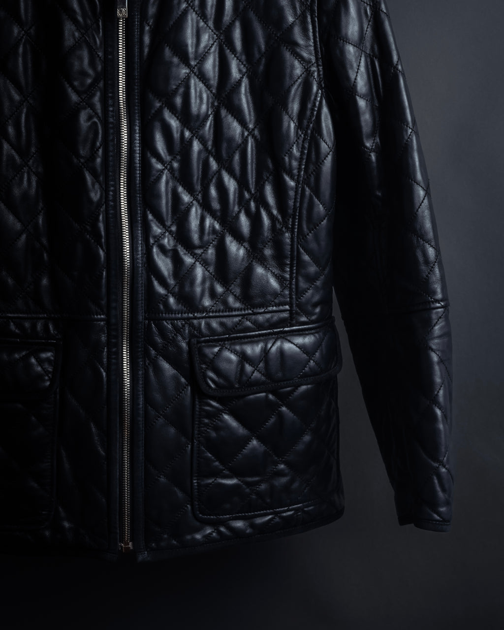 -SPECIAL- "LOEWE" 2009-2013's Quilted design reversible lambskin jacket