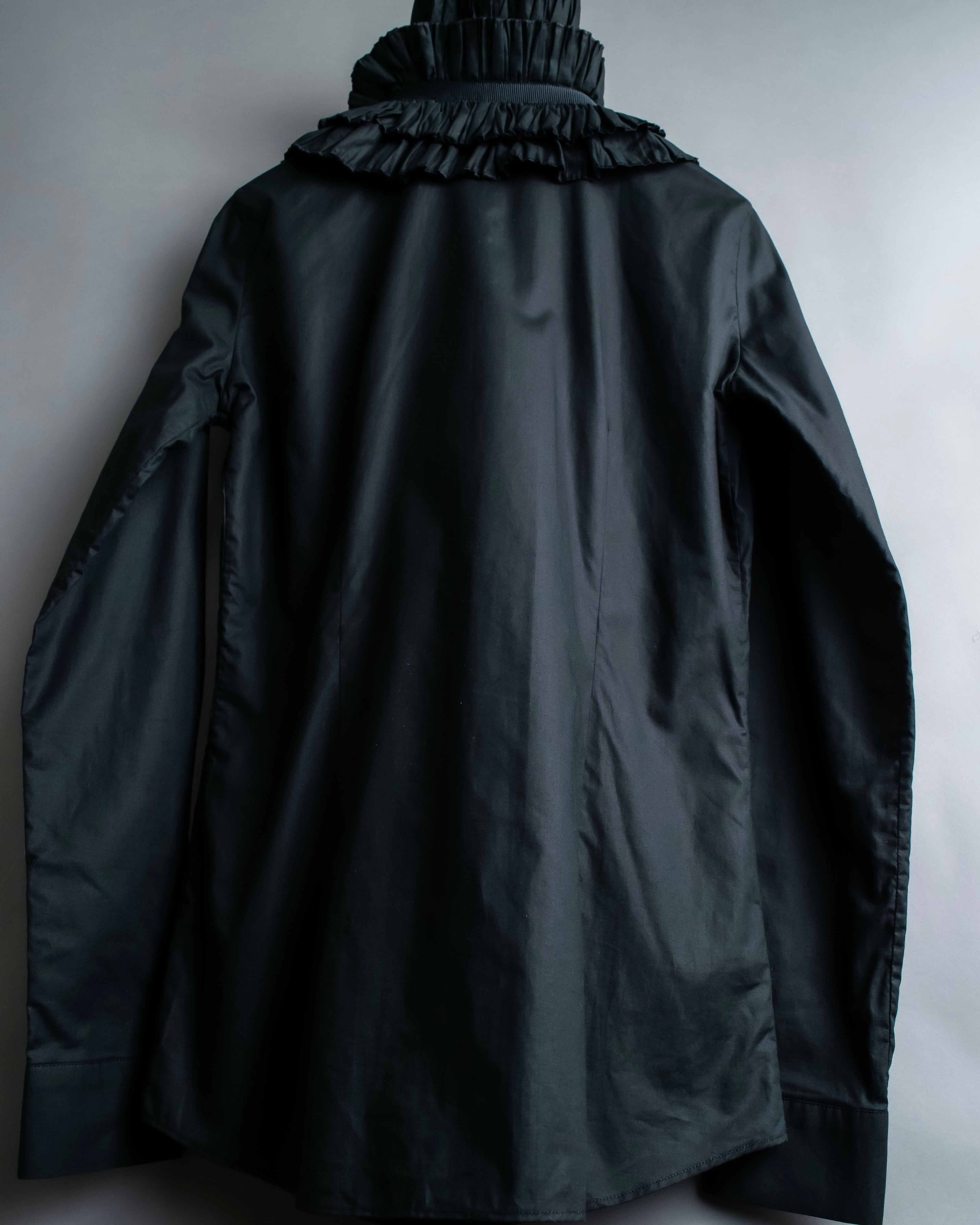 "VIKTOR&ROLF" Special oversized frill dress shirt