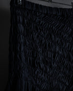 "COMME des GARÇONS" 90SS triacetate smocked asymmetric skirt