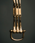 “CELINE” 2019-2024 Gold maillon horsebit bracelet