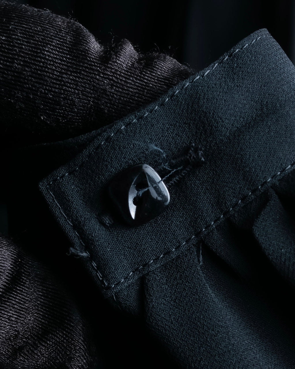 "SOANA" Bowtie belted design long black dress