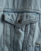 -MOOD MILLÉSIMES- “Levi’s SilverTab” 2010’s-20’s silvertab cropped light wash denim jacket