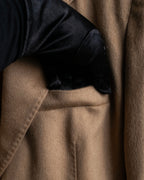 "Max Mara" Waist shape silhouette beige tailored jacket