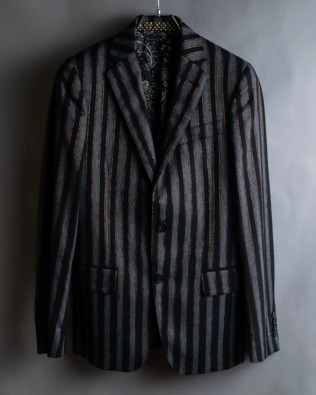 "ETRO" Multi-stripe tailored jacket