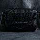 "DRIES VAN NOTTEN" Crocodile leather shoulder bag