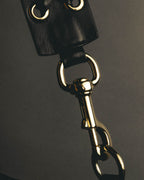 "RED VALENTINO" 2010's Ruffled leather shoulder bag