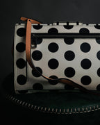 “michino PARIS” 2010’s Graphic pattern salut shoulder bag