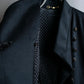 "GUCCI" Asymmetrical front detail high neck coat