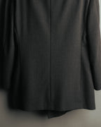"Giorgio Armani Le Collezioni" 80's-90's Soft tailored double breasted wool blazer