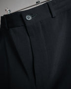 “EMPORIO ARMANI” 90’s-00’s High-waisted wide slacks