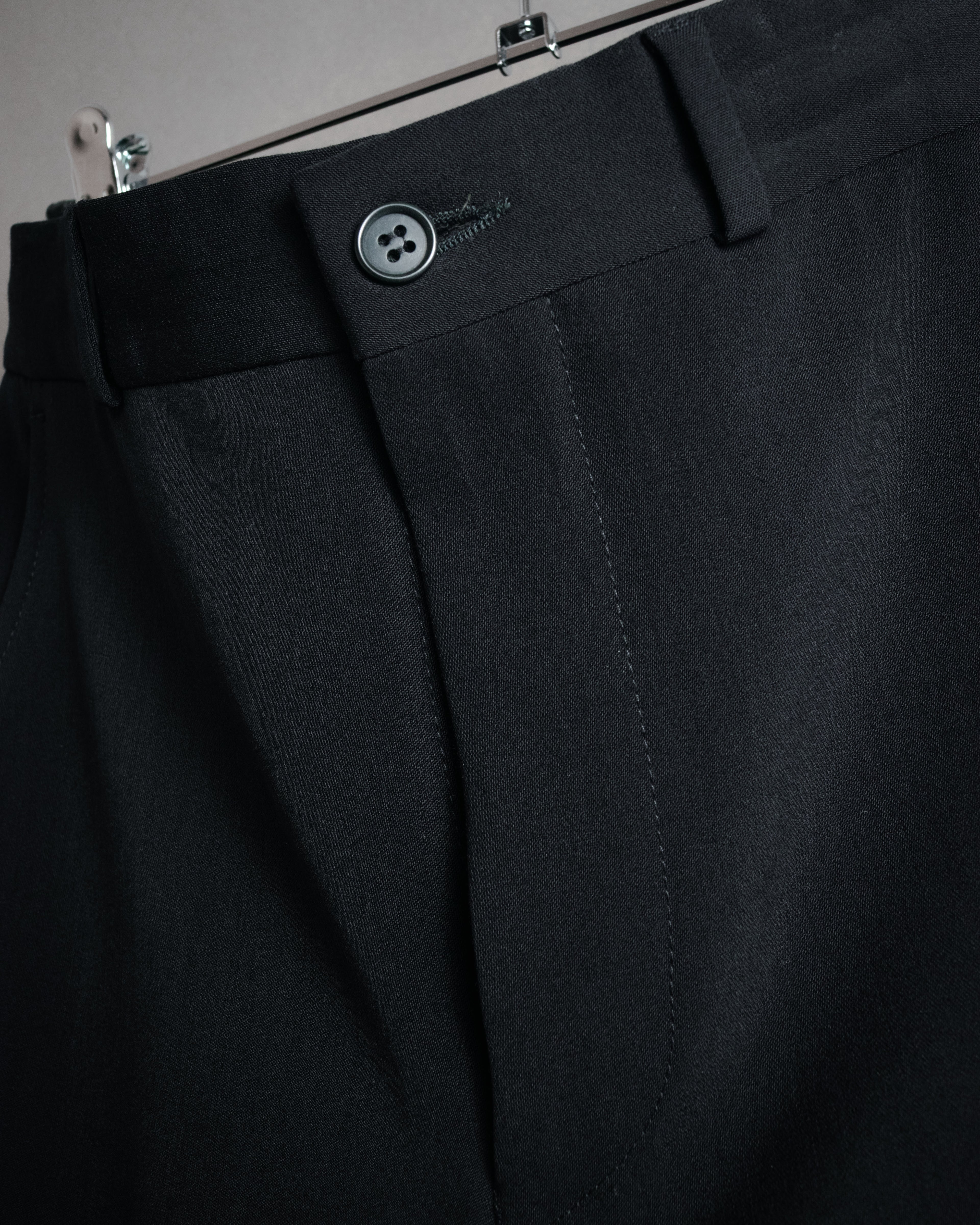 “EMPORIO ARMANI” 90’s-00’s High-waisted wide slacks