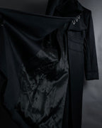 -SPECIAL- "YVES SAINT LAURENT rive gauche" 03 year Tom Ford period corset design long coat