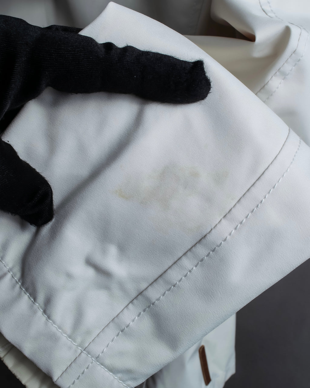 "PRADA SPORT" Double zipper hooded jacket