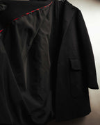 “MOSCHINO” 90’s-00’s wool cashmere tailored long coat