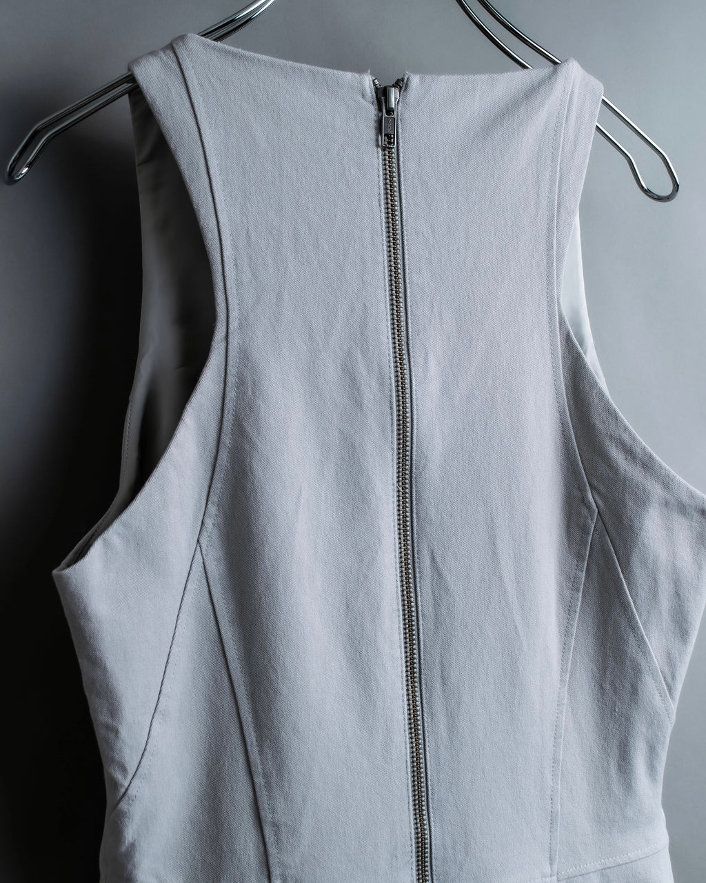 “Helmut Lang” Asymmetry designed v neck one piece