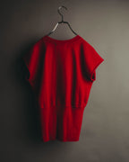 "BALENCIAGA" 00's Sleeveless cotton sweatshirt