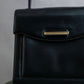 "GIVENCHY" Trapezoid design one handle design leather bag