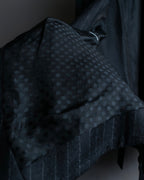 "DOLCE & GABBANA" Pattern switching peak lapel gilet