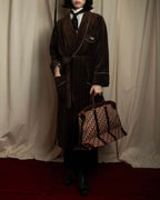 "Christian Dior" Trotter monogram jacquard boston bag