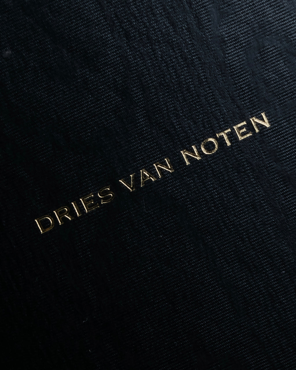 "DRIES VAN NOTTEN" Herringbone striped silk bow tie