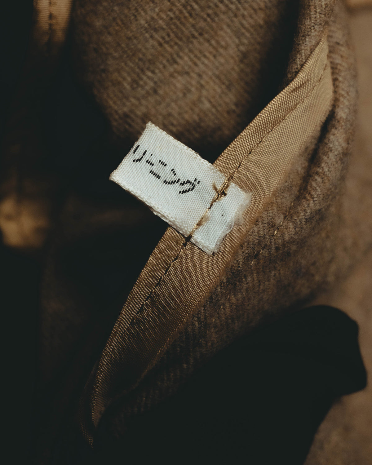 "Chloé" 70's-80's Wide-lapel double-breasted long coat