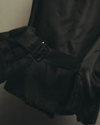 -SPECIAL- “HERMES” 2007-2009 Super 100s pinstripe tailored long gilet